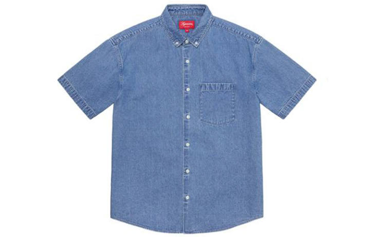 Supreme Supreme Embossed Denim S/S Shirt