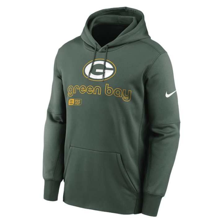 Nike Nike Bay Packers Men's Nike Therma Nfl Pullover Hoodie
