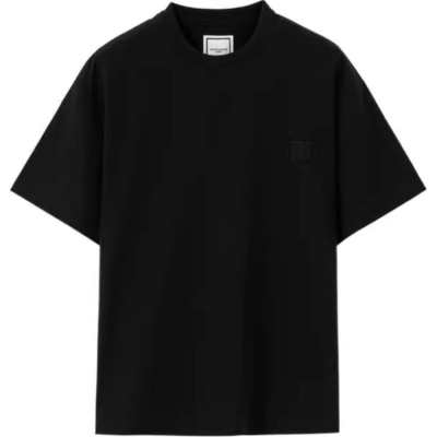Wooyoungmi logo-patch cotton T-shirt