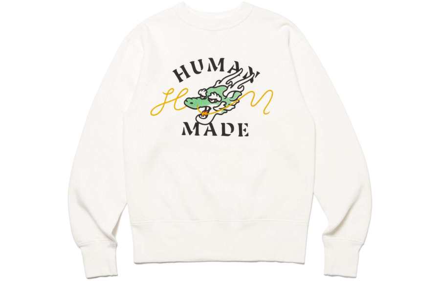 HUMAN MADE Human Made dragon-print crew-neck T-shirt