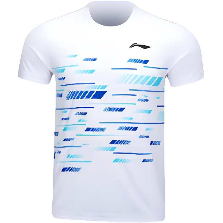 Li-Ning Li Ning Badminton Competition Collection T Shirt Unisex Standard White