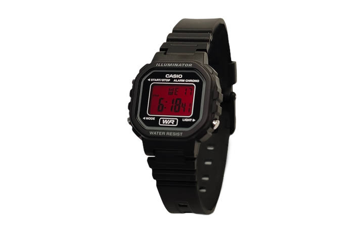 CASIO CASIO Custom Collection Quartz Movement Resin Strap Watch Women's Watch Black Dial
