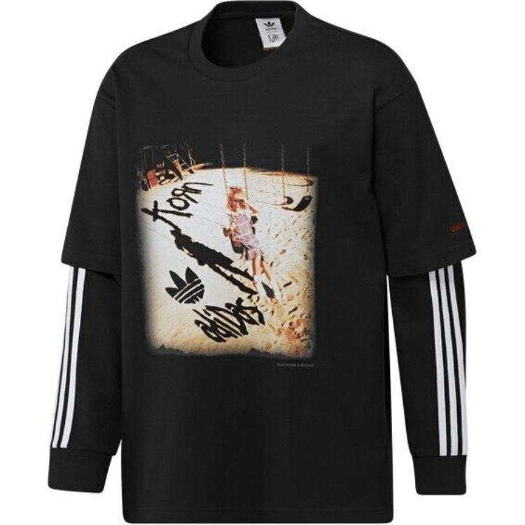 Adidas Originals x KORN T Shirt Men's Black