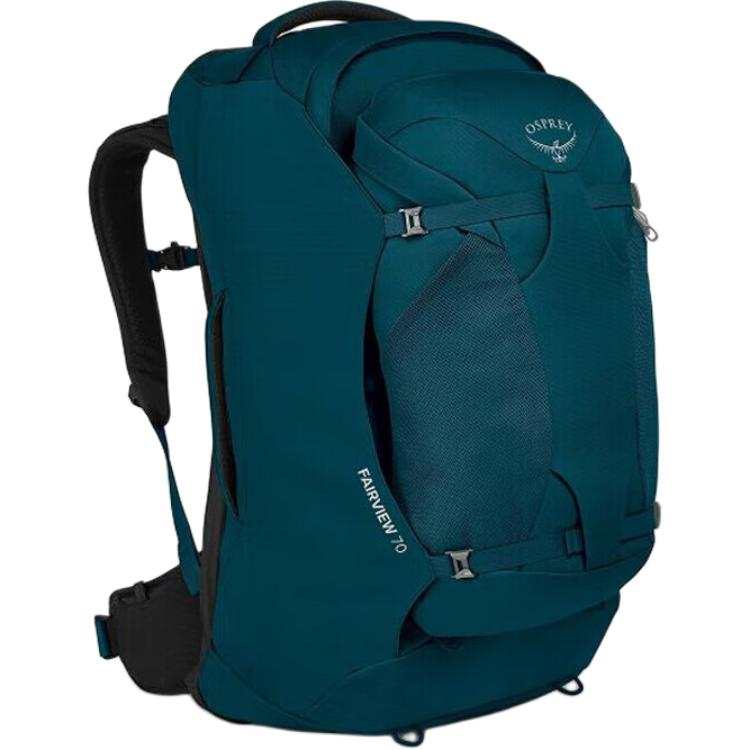 OSPREY 70L Mountaineering Bag Outdoor Bag Logo Jungle Blue Men's