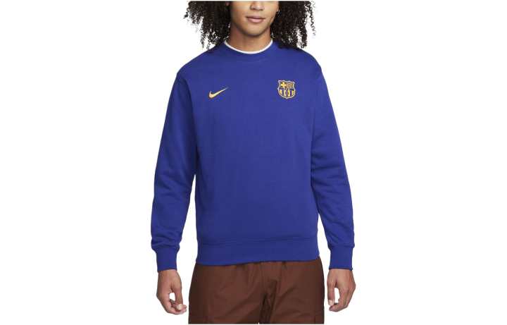 Nike Nike FC Barcelona Club Sweatshirt Men's Blue