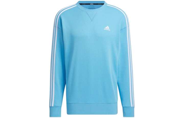 Adidas Adidas Sweatshirts Men's Blue Crew Neck Moderate Regular