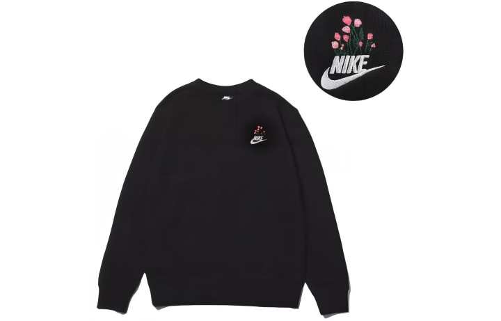 Nike Nike Sweatshirts Unisex Black Crew Neck Moderate Regular