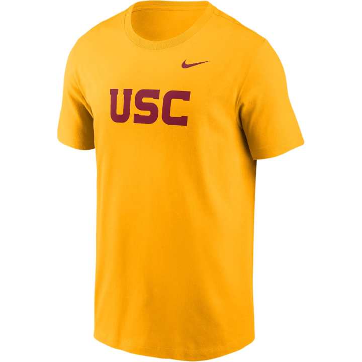 Nike Nike Usc Trojans Primetime Wordmark Men's Nike College T Shirt