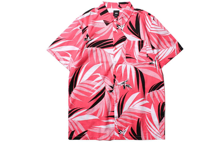 Vans Vans CHECKER FLORAL Shirt Men's Pink