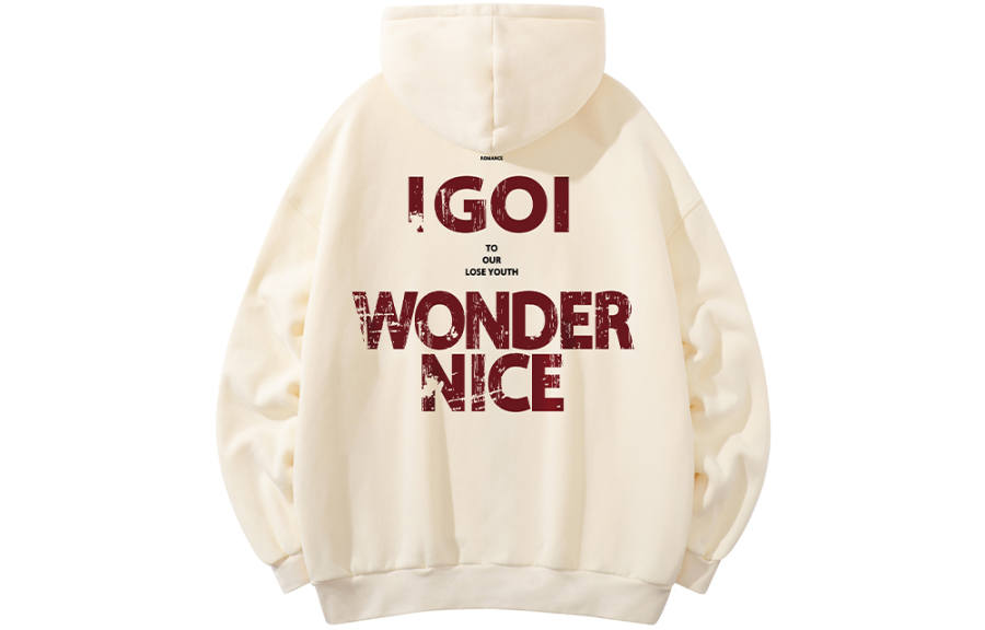 IGOI Sweatshirts Unisex Hooded Thickened Regular