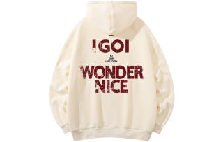 IGOI Sweatshirts Unisex Hooded Thickened Regular