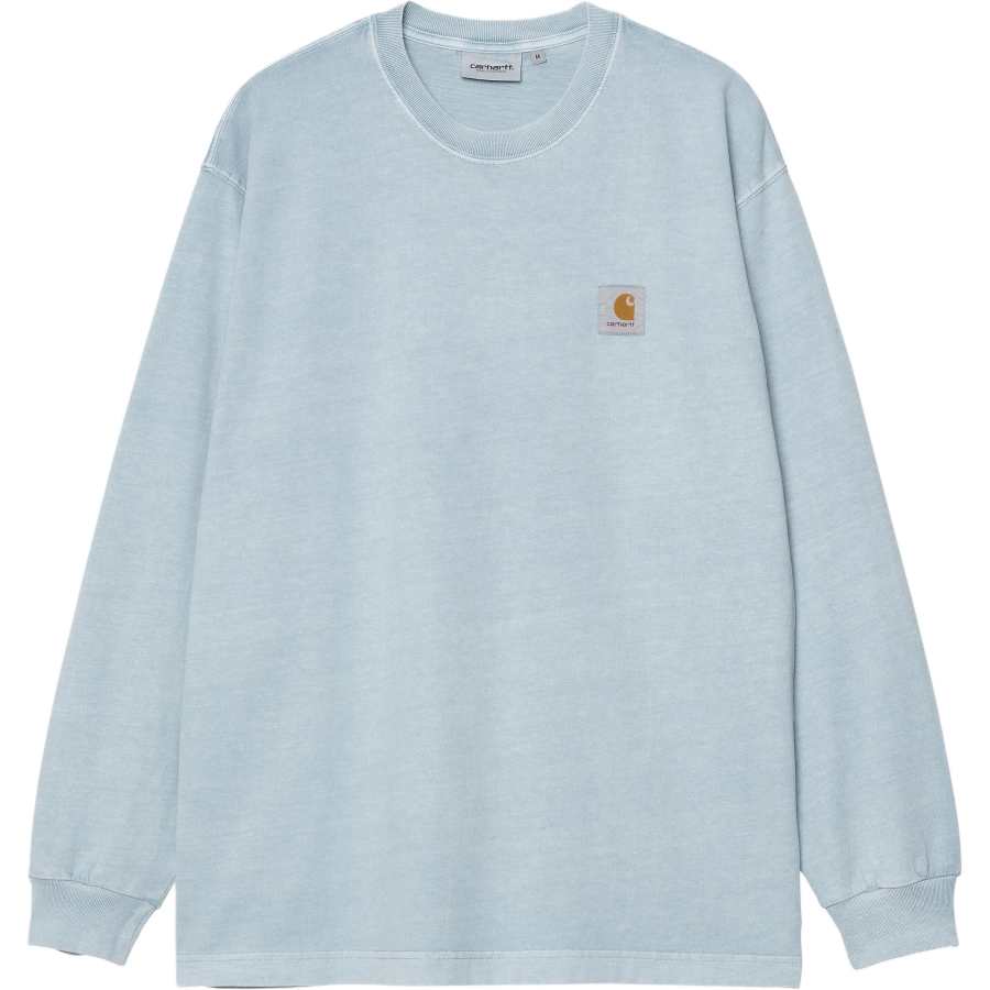 Carhartt WIP L/S Vista FW24 T Shirt T Shirt Men's Light Blue