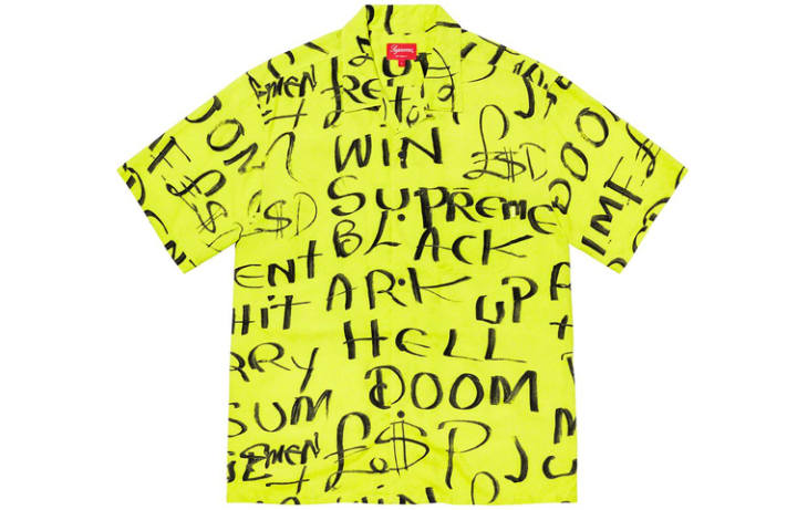 Supreme Supreme Black Ark Rayon S/S Shirt