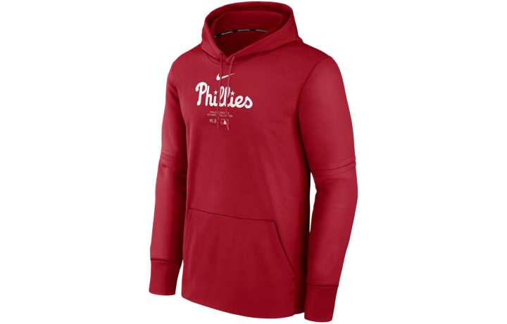 Nike Nike Philadelphia Phillies Authentic Collection Practice Men's Nike Therma Mlb Pullover Hoodie