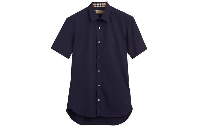 Burberry Shirt Men's Marine Blue