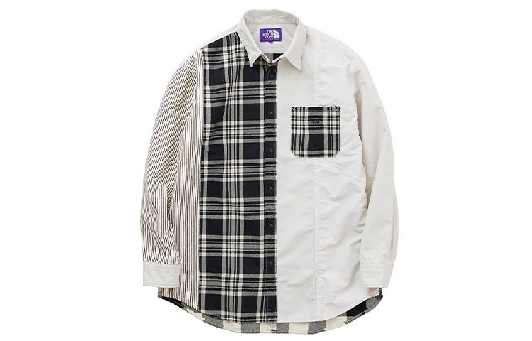 THE NORTH FACE PURPLE LABEL Shirt Unisex Ivory White