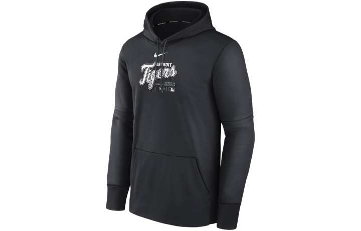 Nike Nike Detroit Tigers Authentic Collection Practice Men's Nike Therma Mlb Pullover Hoodie