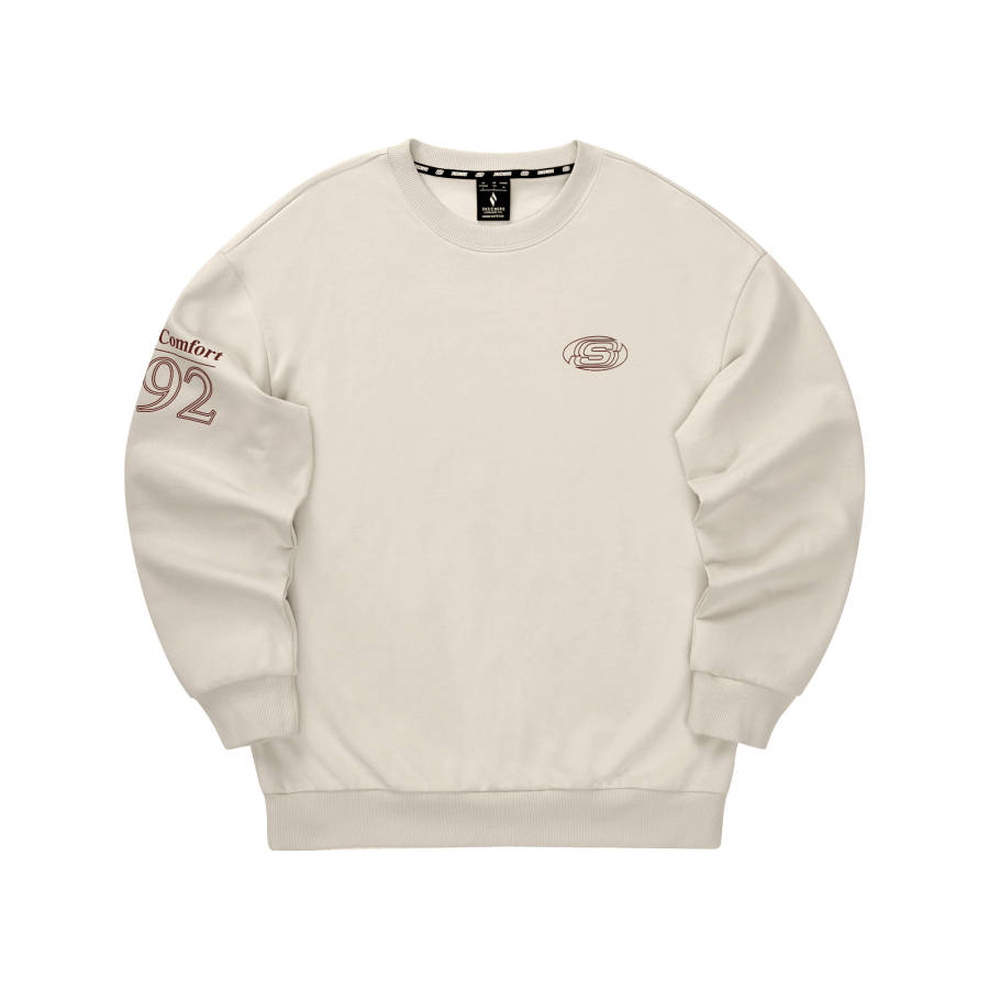 Skechers Sports Life Collection Sweatshirt Unisex Light Brown