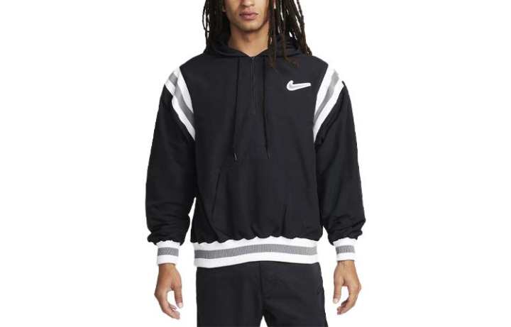 Nike Nike Sweatshirts Men's Black Hooded Moderate Regular