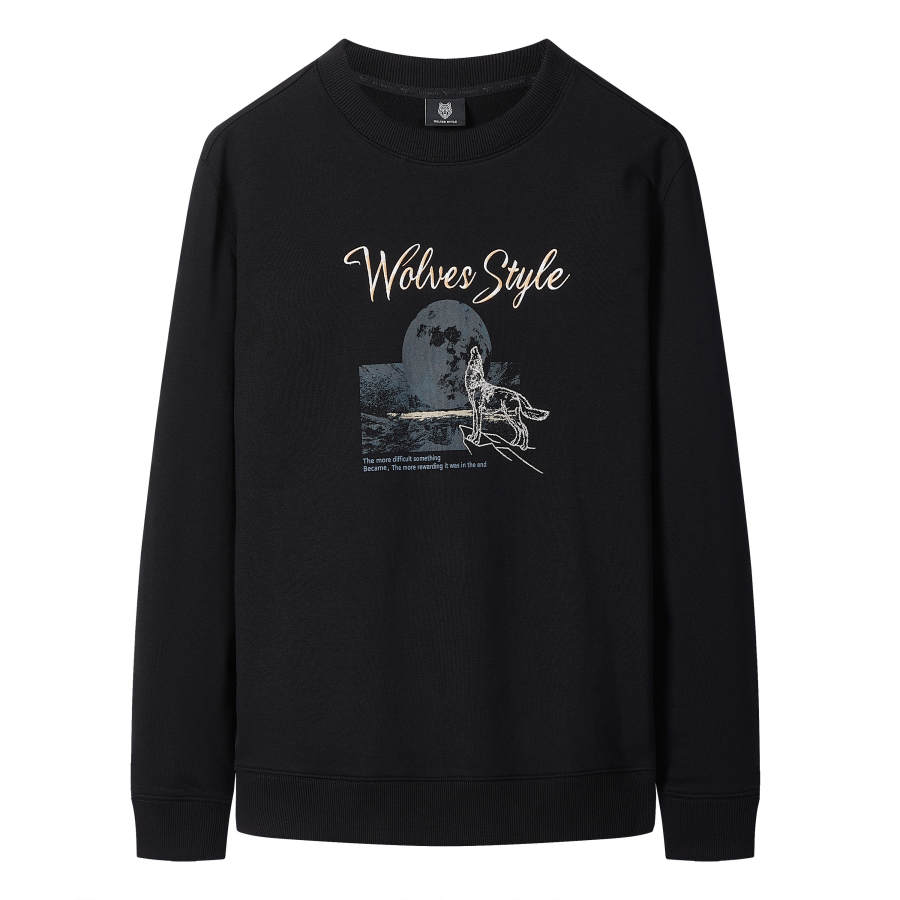 SEPTWOLVES SEPTWOLVES Sweatshirts Men's Crew Neck Moderate Other