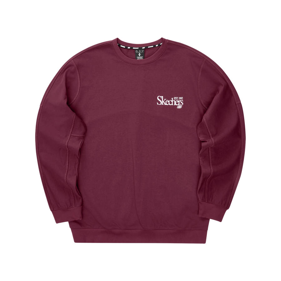 Skechers Sweatshirts Unisex Red Crew Neck Moderate Other