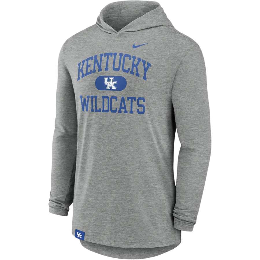 Nike Nike Kentucky Wildcats Blitz Men's Nike Dri FIT College Long Sleeve Hooded T Shirt