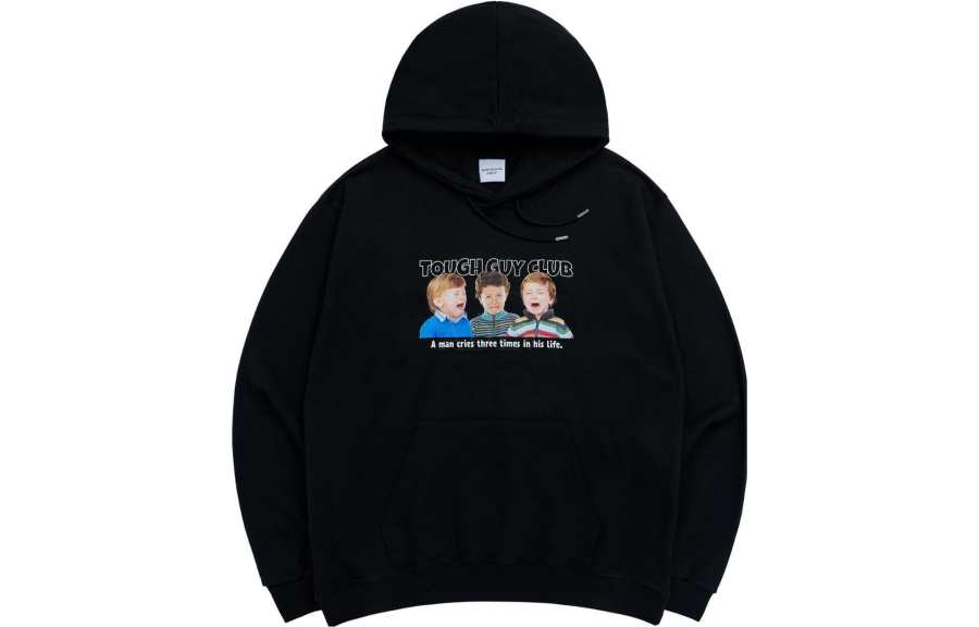 Acme De La Vie Sweatshirts Men's Black Hooded Moderate Regular