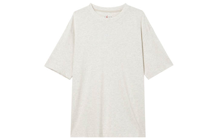 Jordan Jordan T Shirts Men's White Crew Neck Moderate Straight Fit