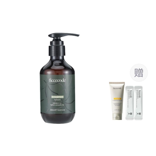 FicceCode Oil Control Soothing Itch Relief Eucalyptus Shampoos Hair Care Cleaning Dandruff Treatment 300ml/2ml*2