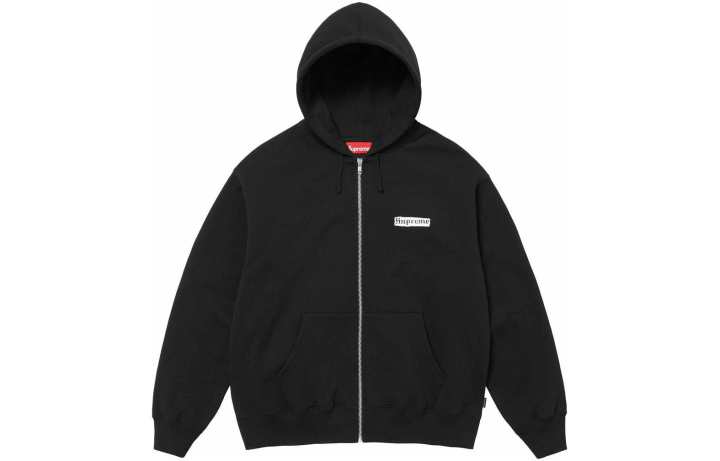 Supreme Supreme SS24 WEEK1 SPREAD ZIP UP HOODED SWEATSHIRT