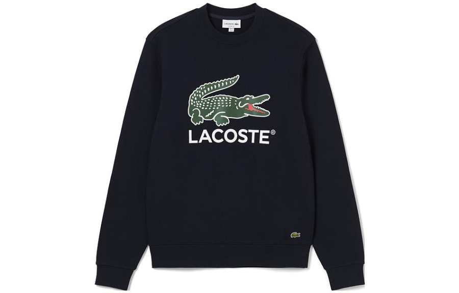 LACOSTE FW23 Sweatshirt Men's Navy Blue