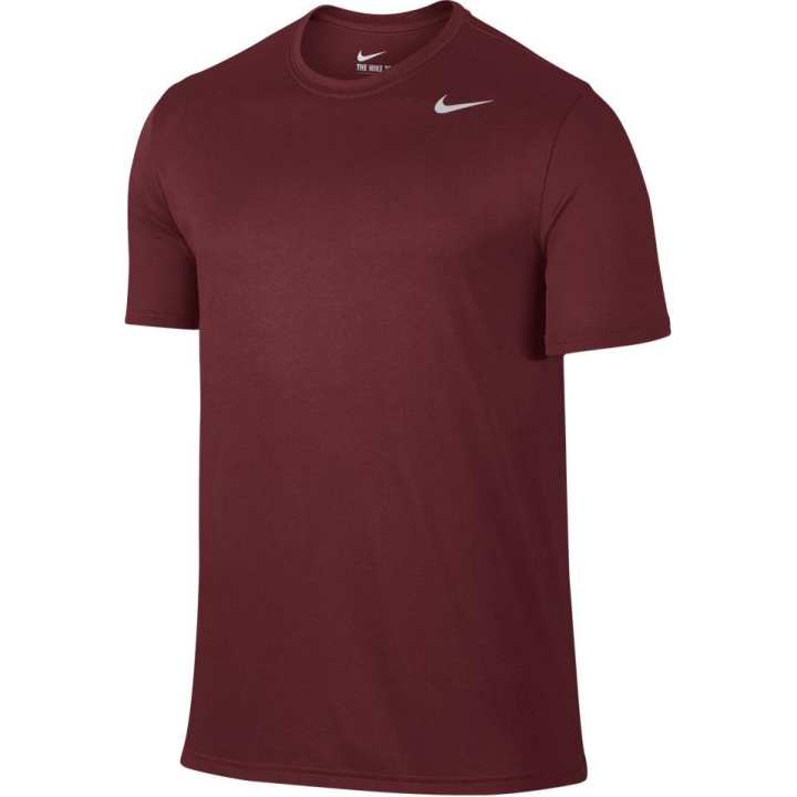 Nike Nike T Shirts Men's Dark Red Crew Neck Moderate