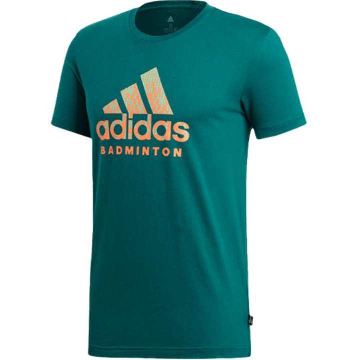 Adidas Adidas T Shirts Men's Green Crew Neck Moderate