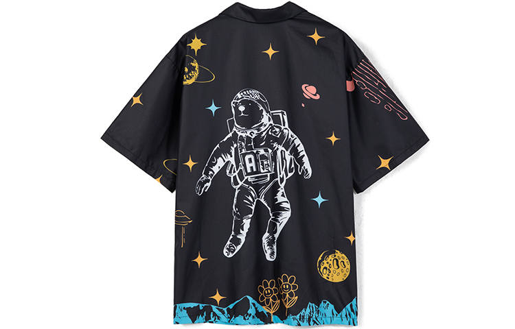AMONSTER AMONSTER Shirts Unisex Black Cuban Collar Thin Other