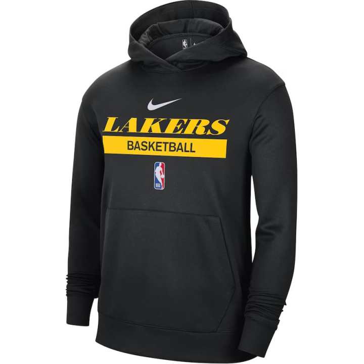 Nike Nike Nba Los Angeles Lakers Spotlight Dri Fit Loose Fit Hoodie