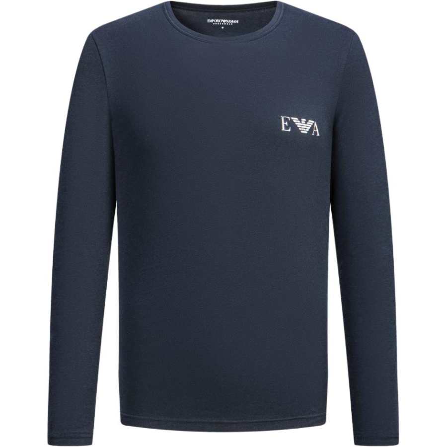 EMPORIO ARMANI EA7 FW24 T Shirt Men's Navy Blue