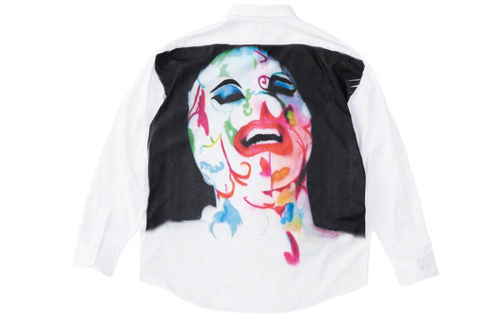 Supreme Supreme Shirts Unisex White Pointed Collar Moderate