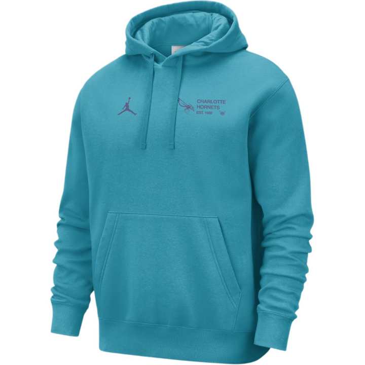 Jordan JORDAN Charlotte Hornets Club Courtside Men's Nike Nba Pullover Hoodie