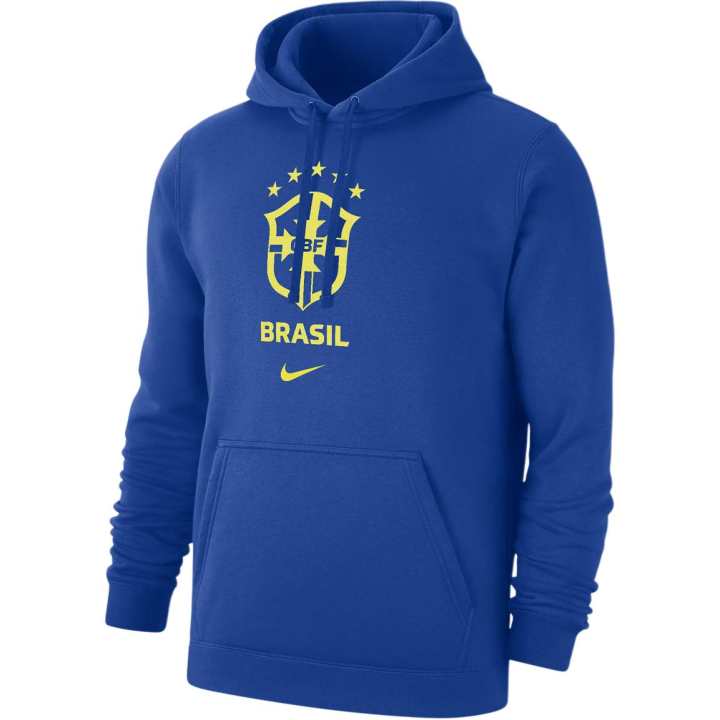 Nike Nike Brazil Club Fleece Men's Nike Soccer Pullover Hoodie