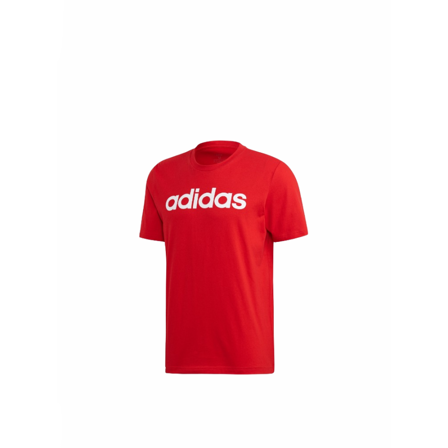 Adidas Adidas T Shirts Men's Red Crew Neck Moderate Straight Fit
