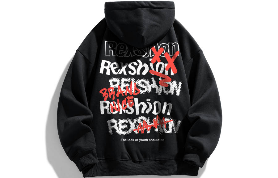 REXSHION REXSHION Sweatshirts Unisex Hooded Moderate Regular