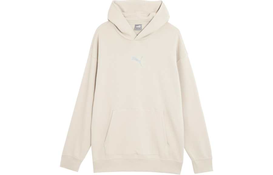 PUMA ESSENTIALS HOODIE FT Sweatshirt Men's Lime Gray
