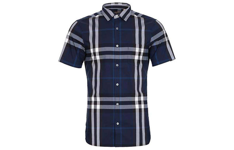 Burberry Shirt Men's Dark Blue 40039361