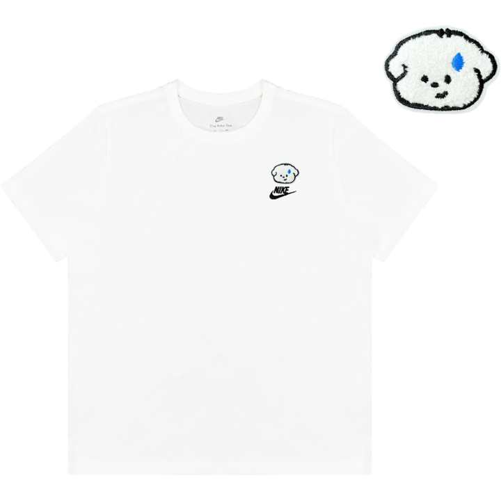 Nike Nike T Shirts Unisex White Crew Neck Moderate Straight Fit