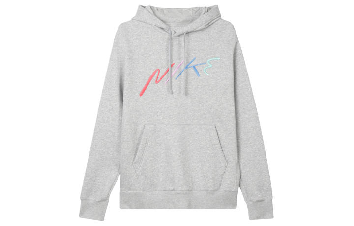 Nike Nike Club Sweatshirts Men's Gray Hooded Moderate Regular