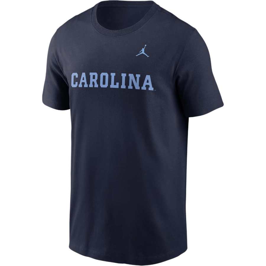 Jordan JORDAN North Carolina Tar Heels Primetime Wordmark Men's JORDAN College T-Shirt