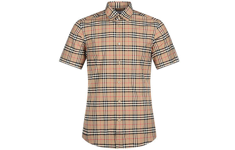 Burberry Burberry cotton checked shirt