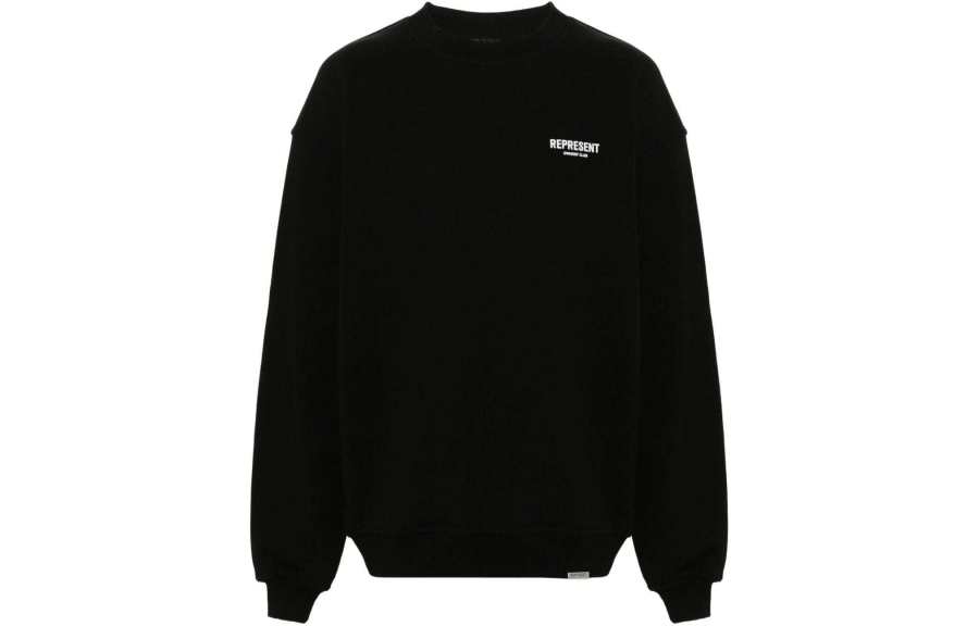 REPRESENT REPRESENT Owners Club Logo Printed Crewneck Sweatshirt
