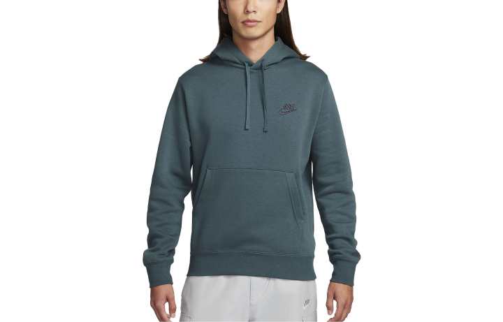 Nike Nike Sweatshirts Men's Green Hooded Moderate Regular