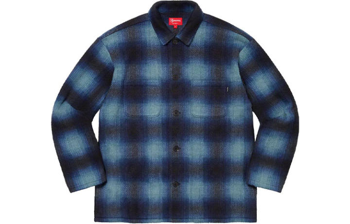 Supreme Supreme Shadow Plaid Fleece Shirt